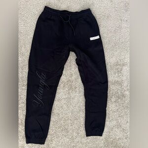 YoungLA Classic Black Sweatpants